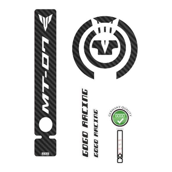 Yamaha Mt07 2014 - 2017 Uyumlu Tank Pad 004 ürün görseli