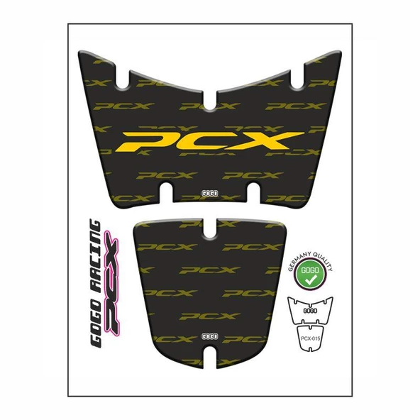 Honda Pcx 2014 - 2017 Uyumlu Tank Pad 015 ürün görseli