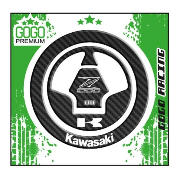 SKM Kawasaki Z1000 2008 - 2016 Uyumlu Depo Kapak Pad 001