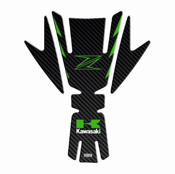 Skm Kawasaki Z1000 2008 - 2016 Uyumlu Tank Pad 002 ürün görseli