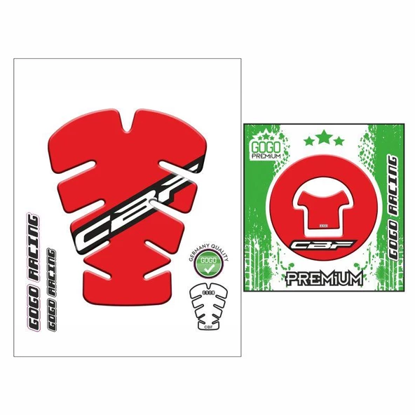 Honda Cbf 150 2007 - 2018 Uyumlu Tank Pad 005 ürün görseli