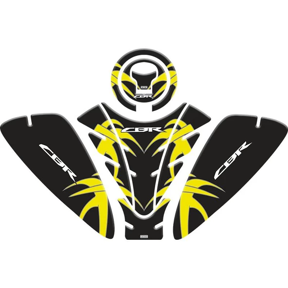Honda Cbr Cc Uyumlu Tank Pad Set 001
