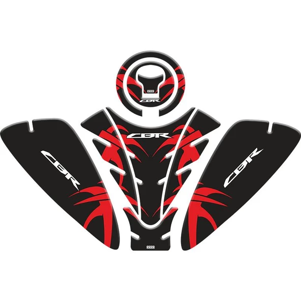 Honda Cbr Cc Uyumlu Tank Pad Set 003