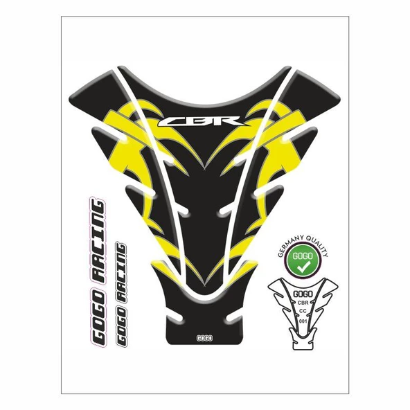 Honda Cbr Cc Uyumlu Tank Pad 001 ürün görseli