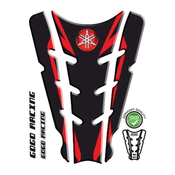 Yamaha R25 2014 - 2018 Uyumlu Tank Pad 015 ürün görseli