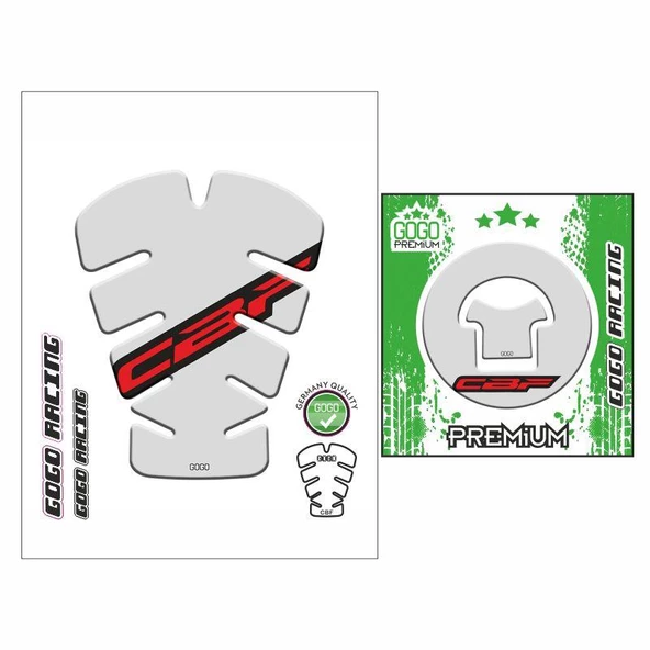 Honda Cbf 150 2007 - 2018 Uyumlu Tank Pad 006 ürün görseli