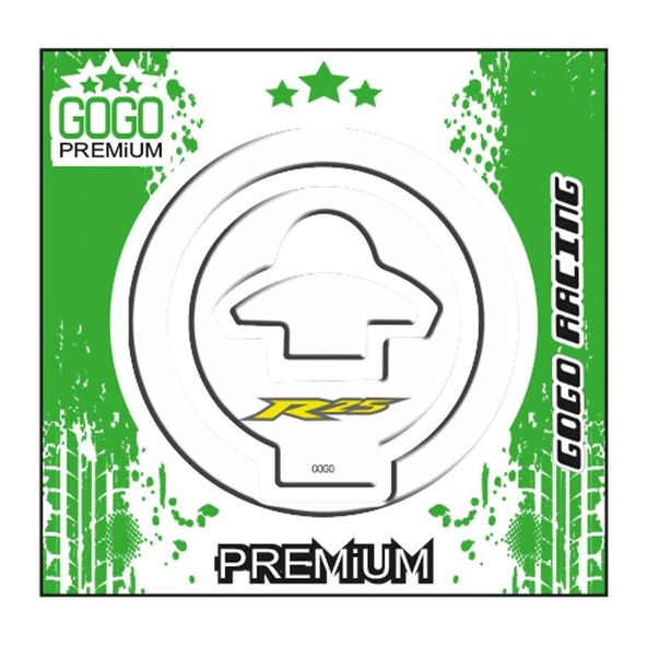 Yamaha R25 2014 - 2018 Uyumlu Depo Kapak Pad 015 ürün görseli