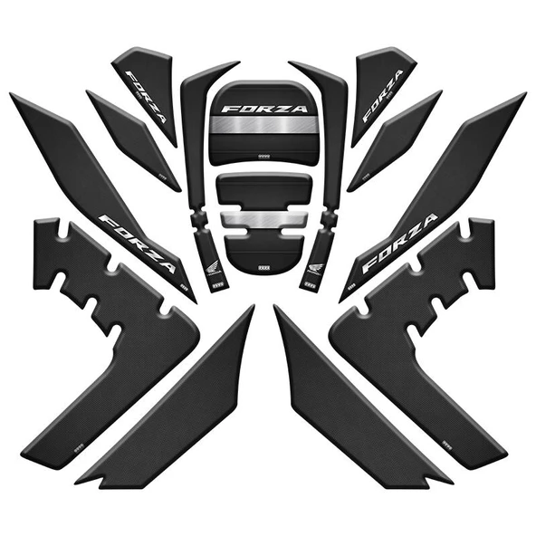 Honda Forza 2018 - 2020 Uyumlu Tank Pad Set 004 ürün görseli