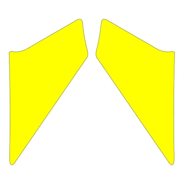 Cg Sarı Ön Çamurluk Yan Sticker ürün görseli