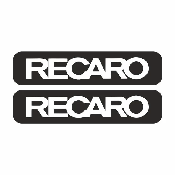 Recaro Logo Damla Stıcker ürün görseli