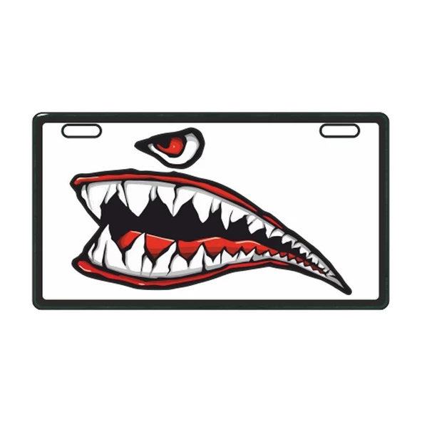 Köpek Balığı E-Bike Plakalık ürün görseli