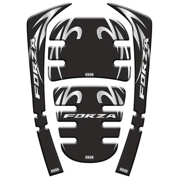 Honda Forza 2021 - 2024 Uyumlu Tank Pad 006 ürün görseli