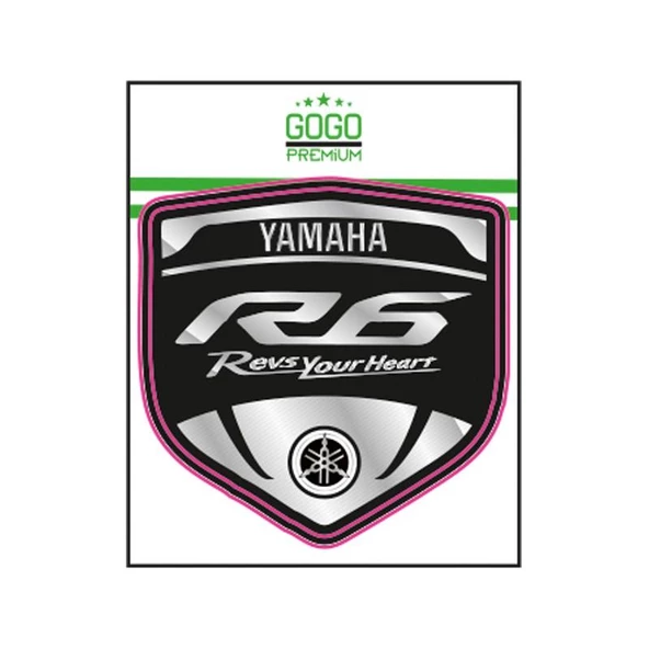Honda Yamaha R6 Uyumlu Sıperlık Damla Stıcker
