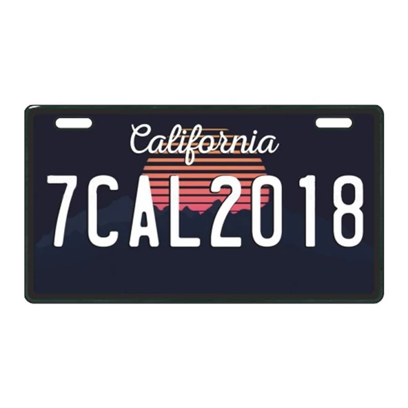 Calıfornia 3 E-Bike Plakalık