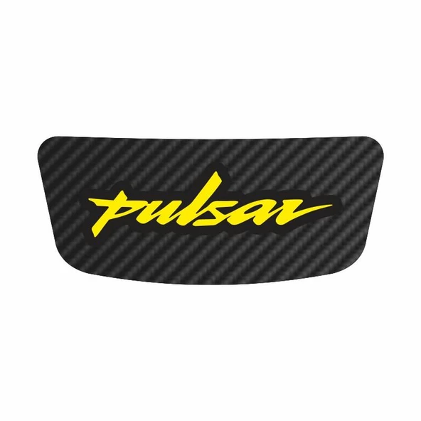 Bajaj Pulsar Uyumlu Çamurluk Sıyırıcı Sarı Sticker Set