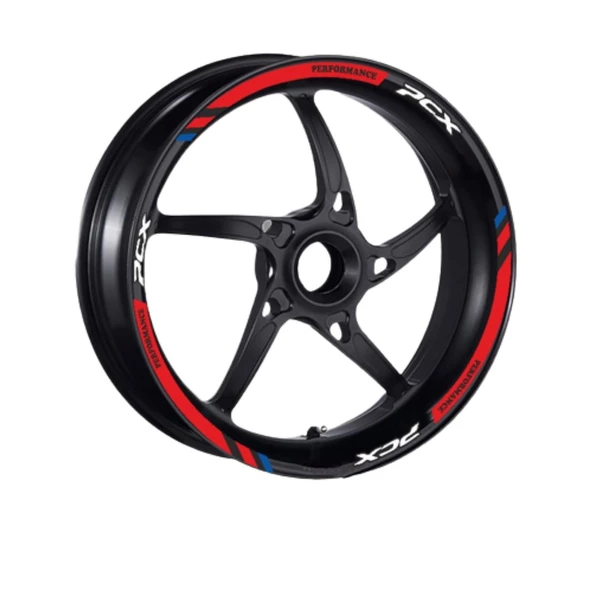 Honda M Power F.Sarı Pcx Uyumlu 1 Set Jant Şeridi - Resim 2