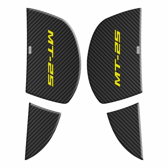 Yamaha Mt-25 2020 - 2024 Uyumlu Yan Pad 009 ürün görseli