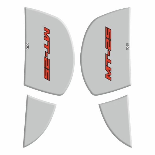 Yamaha Mt-25 2020 - 2024 Uyumlu Yan Pad 008 ürün görseli