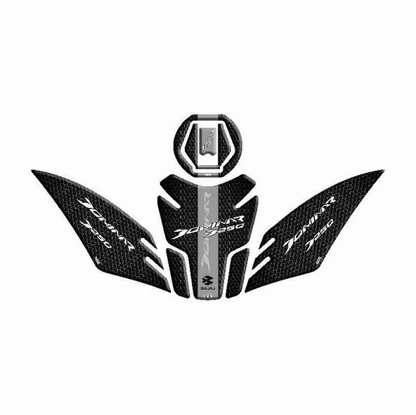 Bajaj Dominar 250 2020 - 2024 Uyumlu Tank Pad Set 006