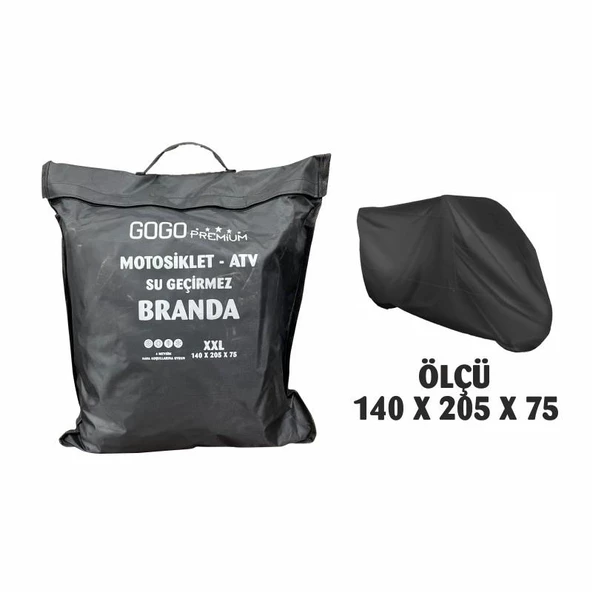 Su Geçirmez Kalın Branda Siyah ürün görseli