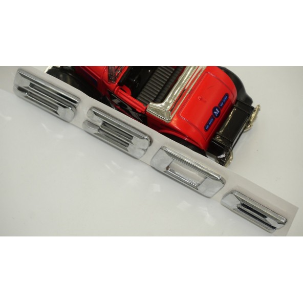 Bmw 530e Bagaj Krom Metal 3M 3D Yazı Logo - Resim 5