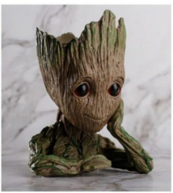 POLYESTER GROOT MARVEL HEDİYELİK BİBLO AĞAÇ ADAM Uzunluk 15 Cm Genişlik 9 cm - 3