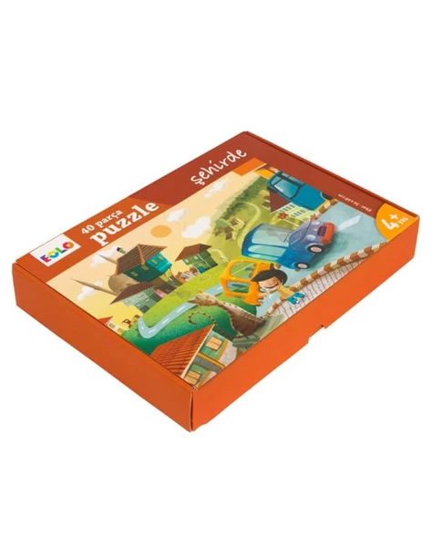 Eolo 40 Parça Puzzle Şehirde