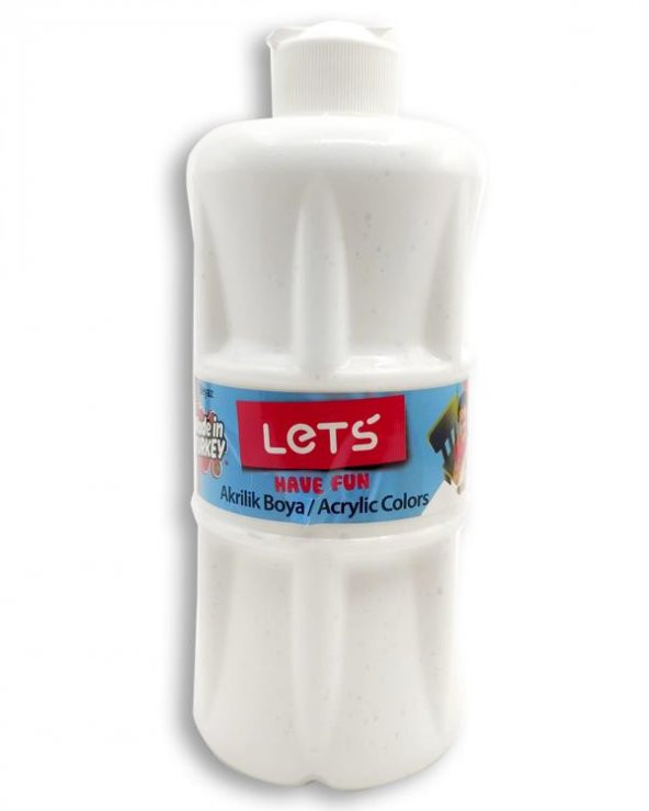 Lets 500 ml Akrilik Boya Beyaz