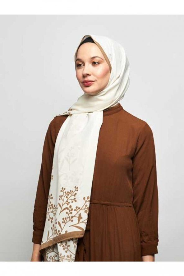 Inci Serisi Vizon Papaver Desenli Şal ürün görseli