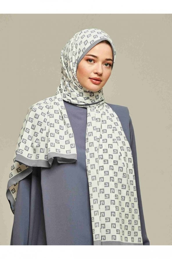 Inci Serisi G Desenli Şal 80 x 200 cm - Resim 2