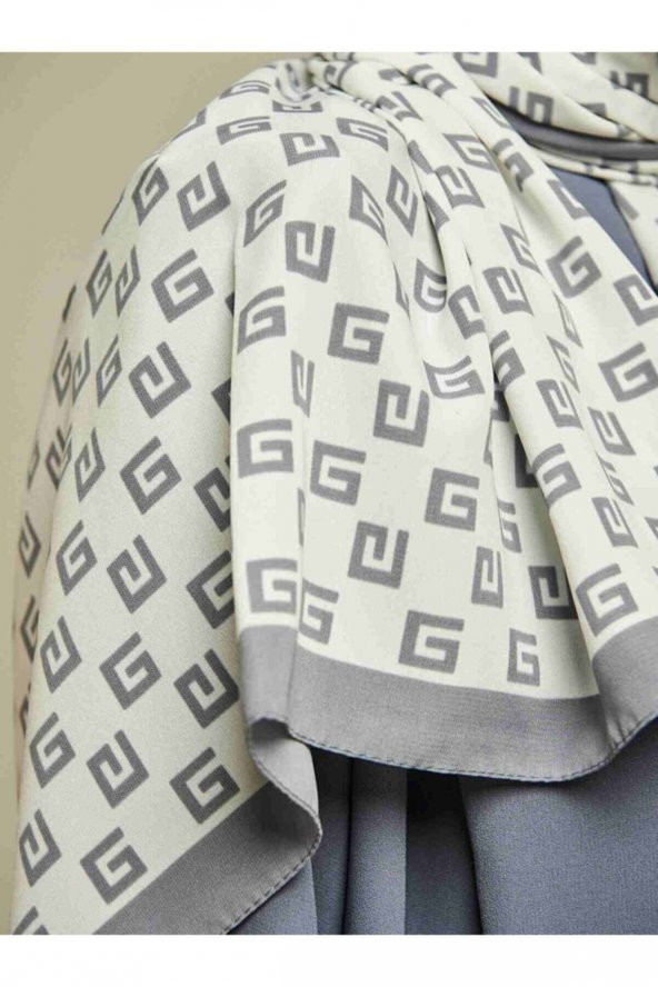 Inci Serisi G Desenli Şal 80 x 200 cm - Resim 3