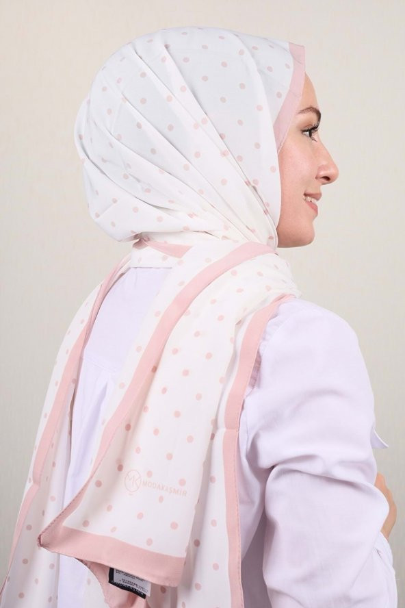 Moda Kaşmir Pembe Serisi Medine Ipeği Şal - Renk-03 ürün görseli 1