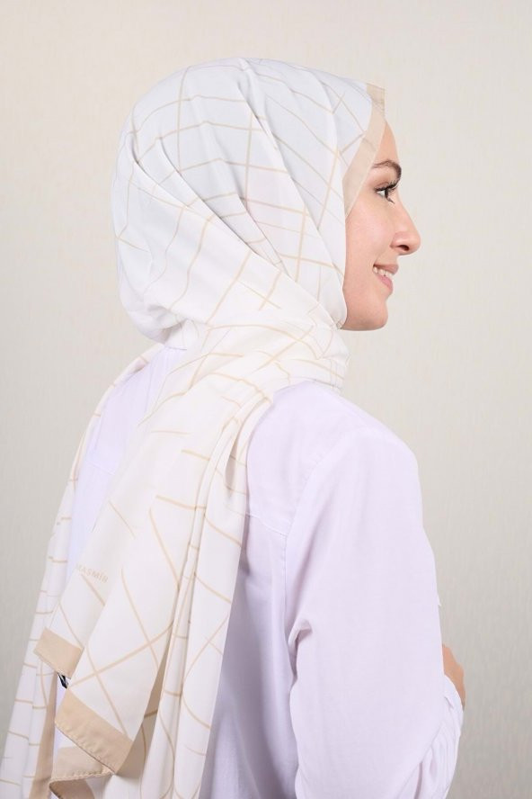 Moda Kaşmir Karamel Serisi Medine Ipeği Şal - Renk-04 ürün görseli 1