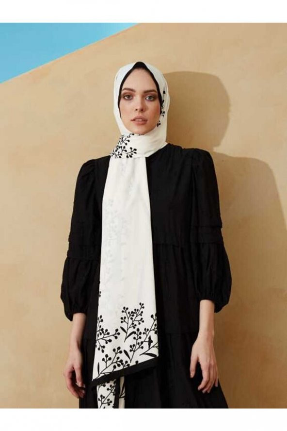 Inci Serisi Papaver Desenli Şal ürün görseli 1