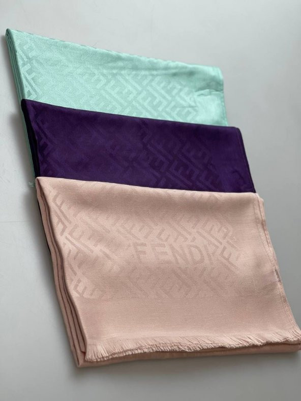 Ipek Kaşmir Karışımlı Fendi Şal - 1
