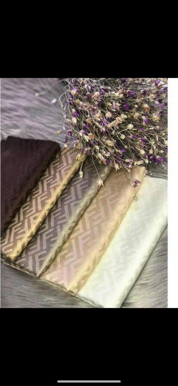 Ipek Kaşmir Karışımlı Fendi Şal - 2