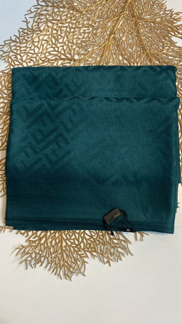 Ipek Kaşmir Karışımlı Fendi Şal - Resim 2