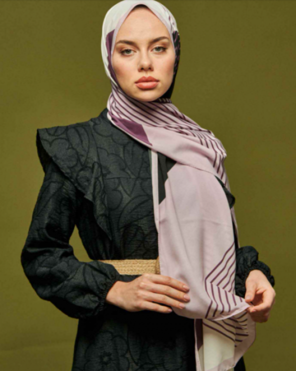 Modakaşmir Karamel Serisi Desenli Şal - 3