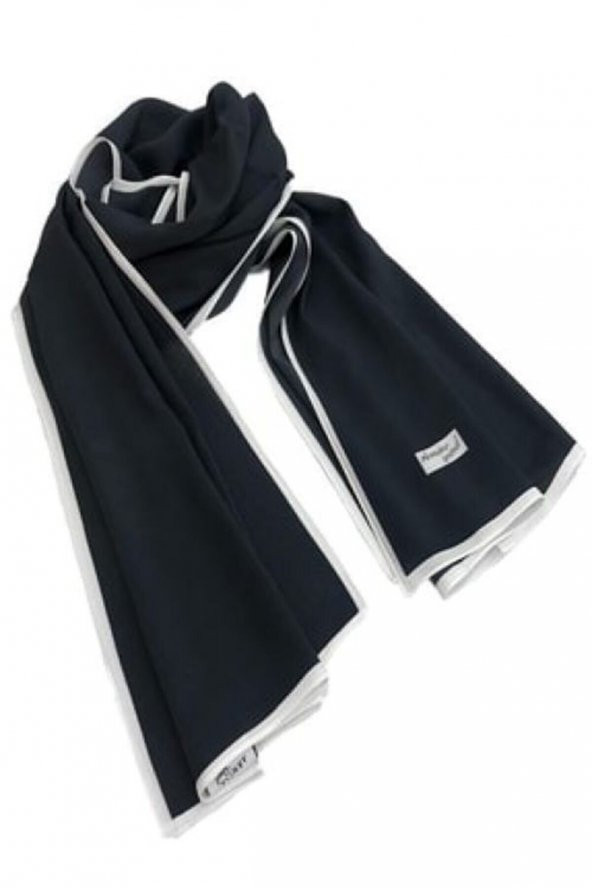 Kadın  Siyah Modal Ipek Şal ürün görseli 1