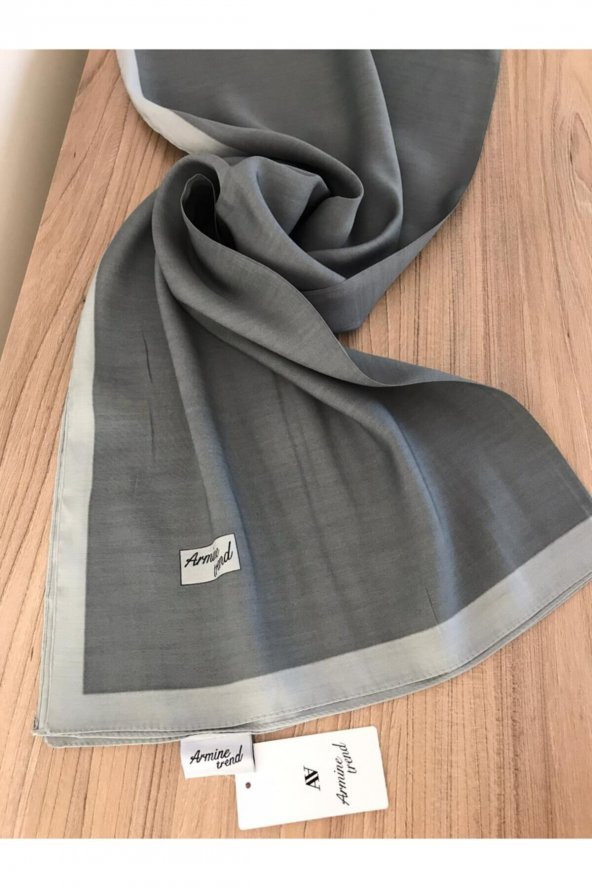 Kadın Gri Modal Şal ürün görseli 1