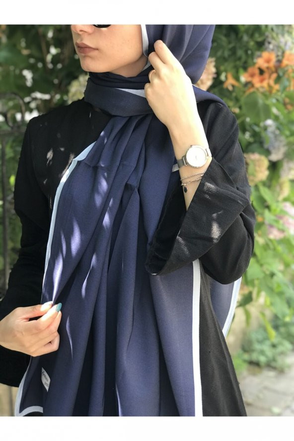 Trend Modal Şal Lacivert - Resim 2