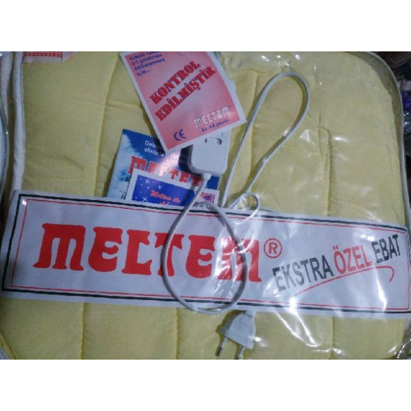 MELTEM TEK KİŞİLİK ELEKTRİKLİ BATTANİYE, KARMA GÖNDERİM - 3