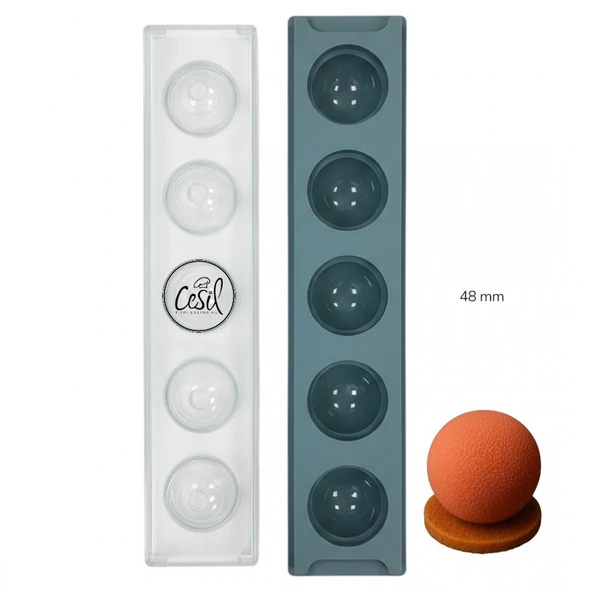 SİLİKON KALIP 5Lİ 48 MM