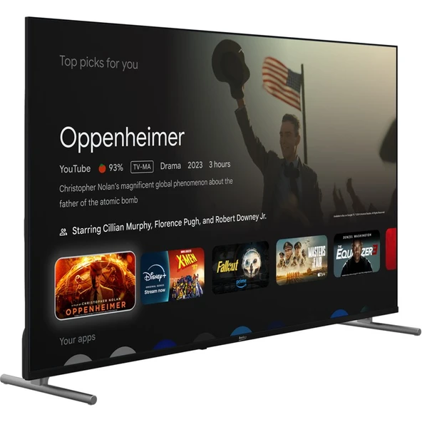 Beko Crystal 7 B 765 C  65" 165 Ekran Uydu Alıcılı 4K Ultra HD Google Smart LED TV