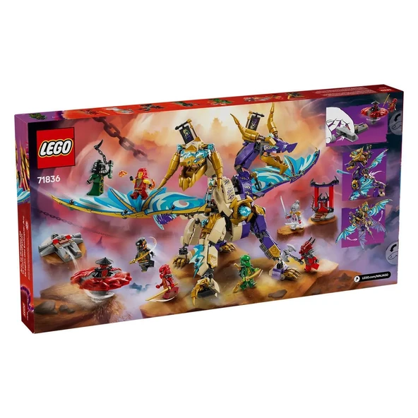 PTTAVM: 71836 Lego Ninjago Focusun Ark Ejderhası 869 parça +9 yaş