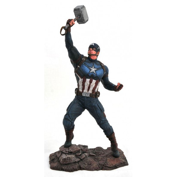 Diamond Select Toys - Marvel Movie Gallery: Avengers Endgame - Captain America Diorama