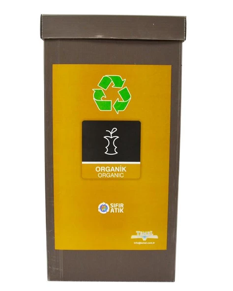 Geri Dönüşüm Kutusu - Sıfır Atık Kutusu Organik Atık - 3