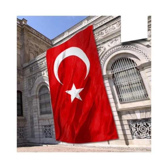 Vatan Bez Bayrak Türk %100 Polyester 600 x 900 Cm - 2