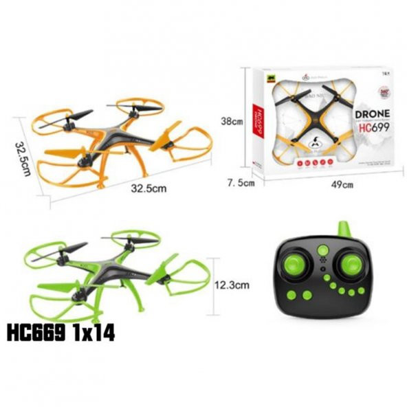Gepettoys  HC699 6-Eksen 4-CH Başsız Mod RC Drone 2.4G Akıllı Kontrol 1 Adet Fiyatıdır - 1