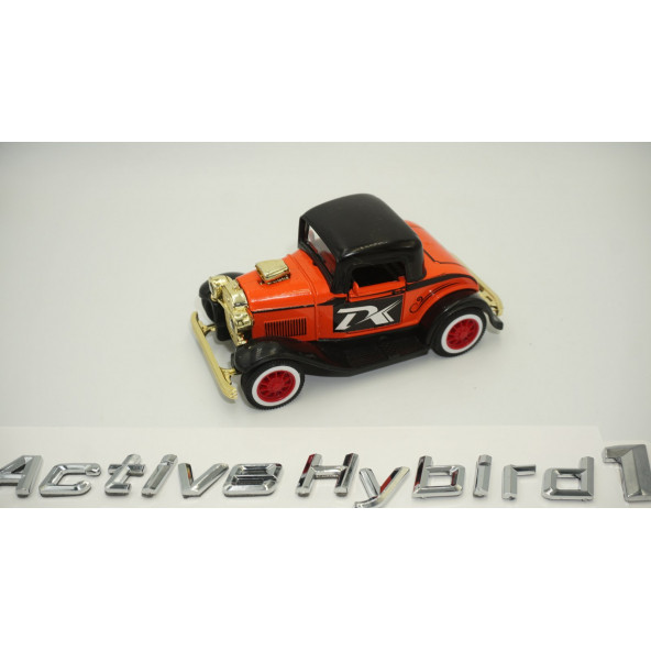 Bmw Active Hybrid1 Bagaj Krom Metal 3M 3D Yazı Logo - Resim 4